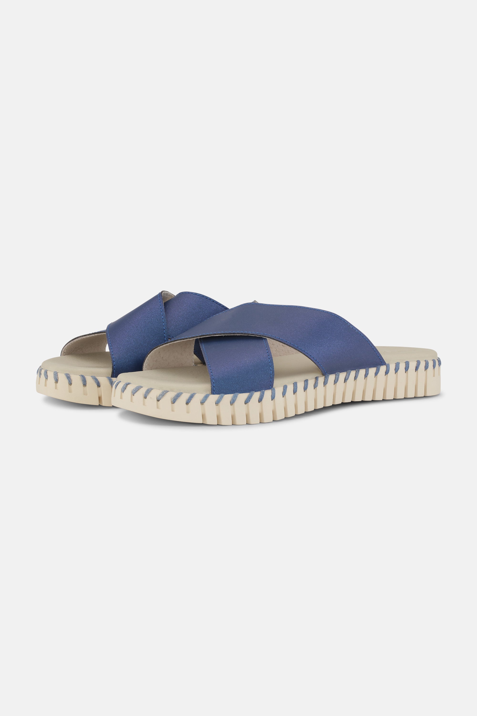 Ilse Jacobsen Hornbæk Footwear Sandalen Sandals 674 Blue Web